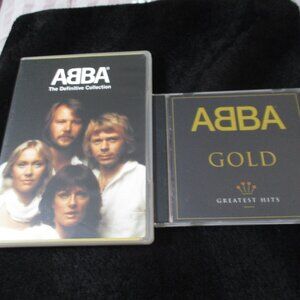 Lot of ABBA Gold CD & DVD The Definitive Collection